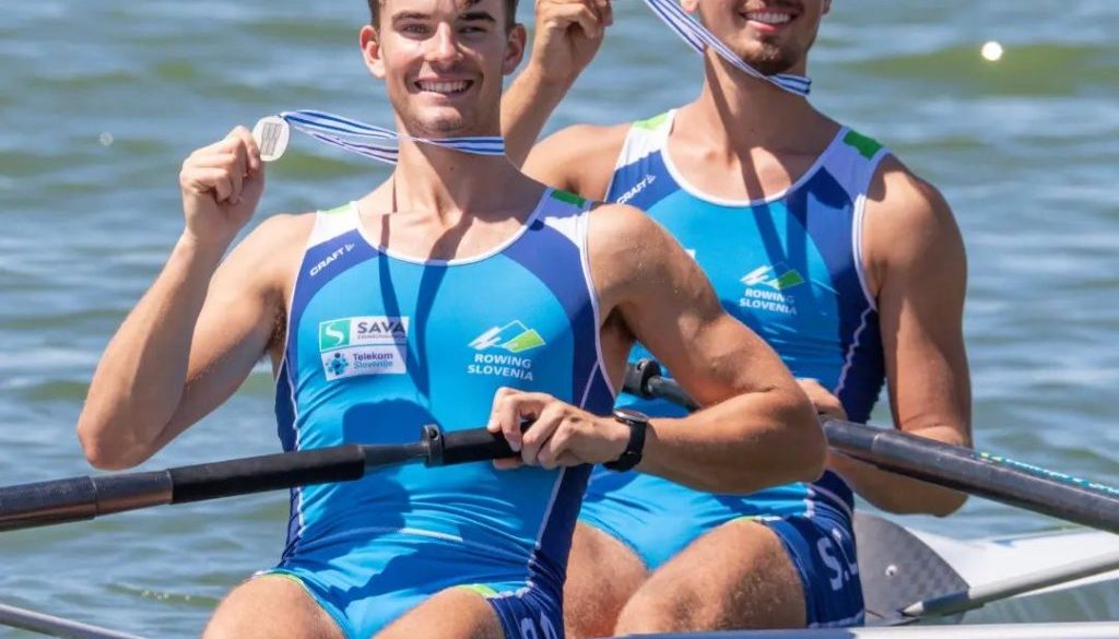 Jakob Brglez in Arne Završnik mladinska svetovna podprvaka
