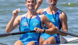 Jakob Brglez in Arne Završnik mladinska svetovna podprvaka